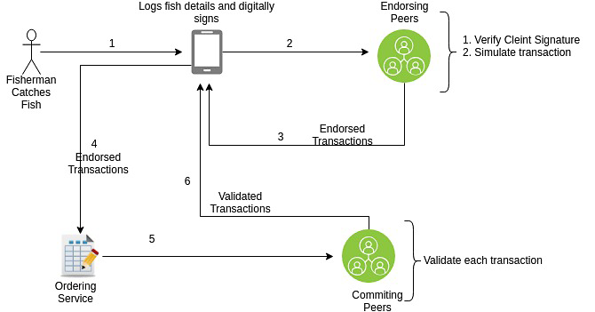 Hyperledger Fabric Fisheries Management