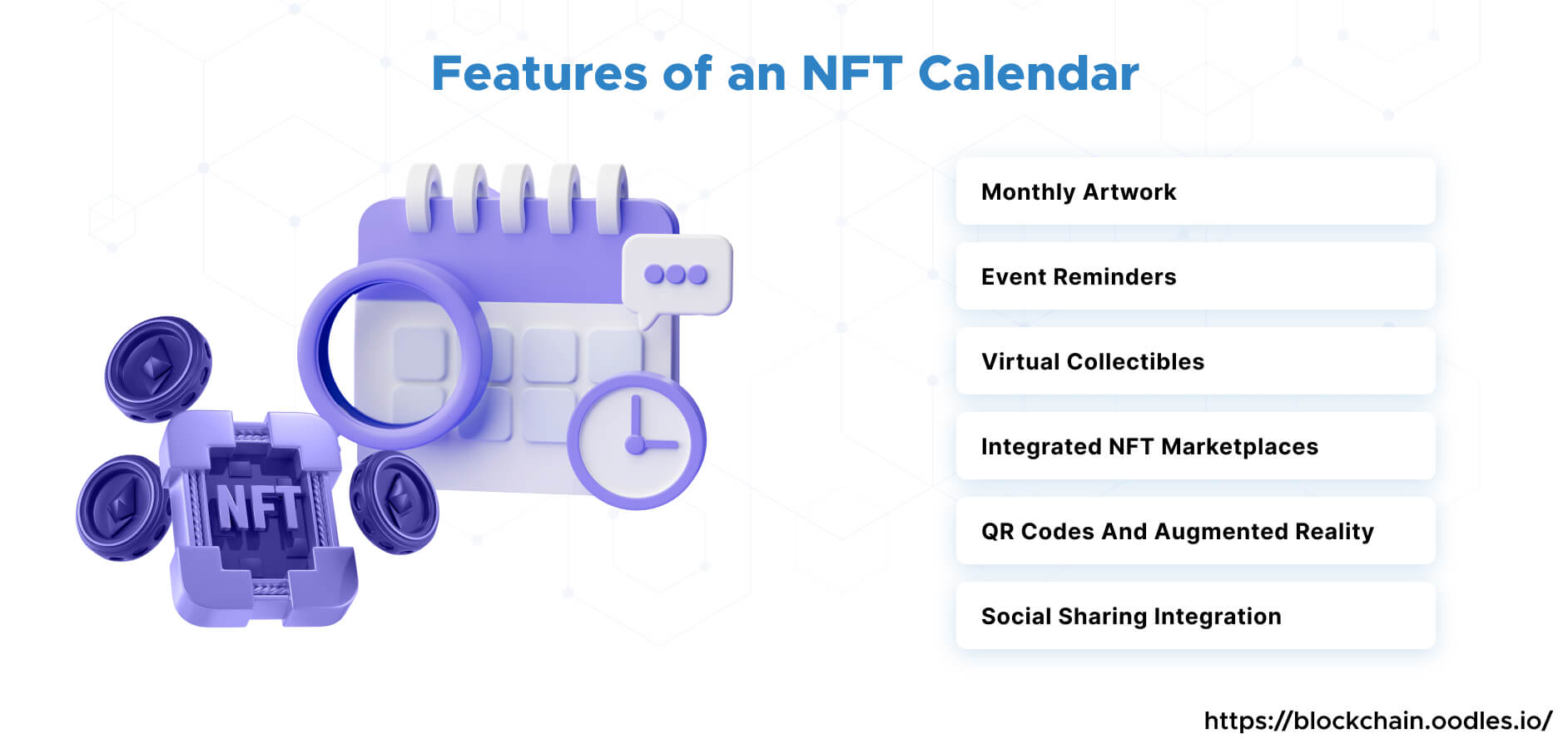 Features of an NFT Calendar