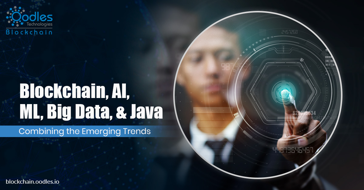 Application Development using Blockchain, AI, ML, Big Data and Java